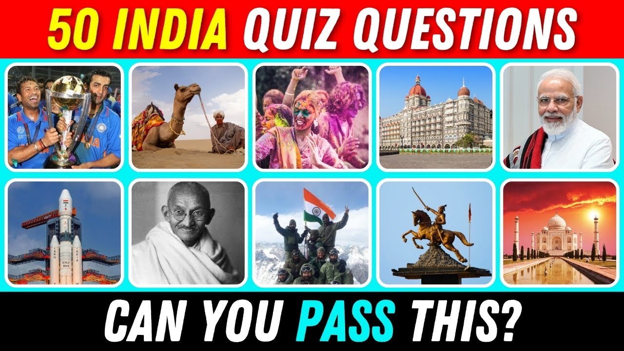 Can You Pass This Basic Indian General Knowledge Quiz?