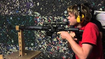 Dragunov sniper rifle slow-mo