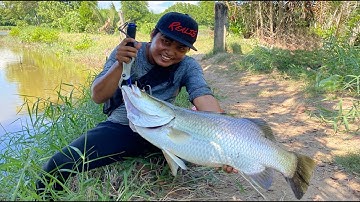 CÂU CÁ CHẼM KHỦNG ( CÁ VƯỢC ) BỦN RỦN CẢ TAY CHÂN !