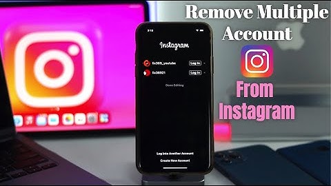 How To Remove Multiple Instagram Account From iPhone!
