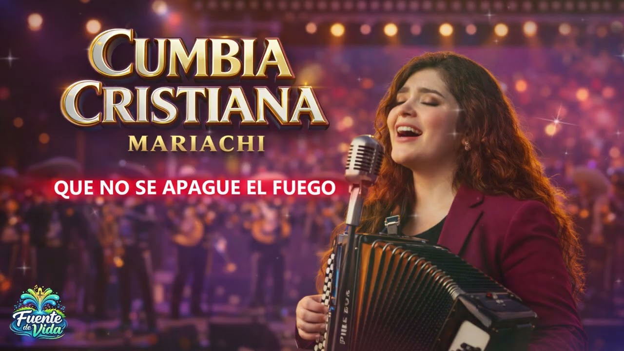 QUE NO SE APAGUE EL FUEGO - COROS- CUMBIA CRISTIANA CON MARIACHI
