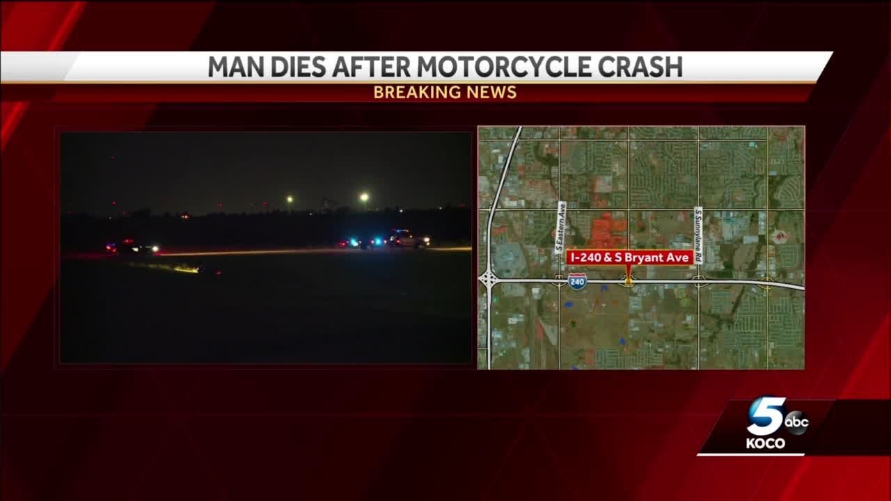 Man dead after motorcycle crash in OKC - YouTube
