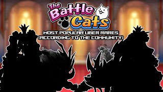 The Most POPULAR Uber Rares According to The Battle Cats Community