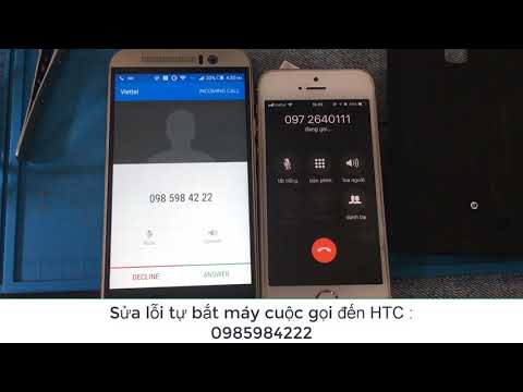 Video: Cách Thiết Lập Cuộc Gọi Trên Htc