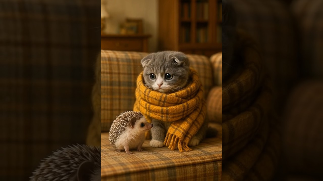 Cold out there? Come cuddle in my scarf! ❄️🧣💕 