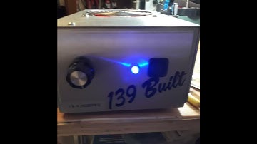 139 built  Hawaii (CB AMPLIFIER)1000 watts 1x4 going into a dummy load
