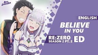 'Believe in You' from Re:Zero Season 2 Part 2 (FULL ENGLISH COVER) | Dima Lancaster