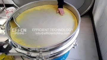 Sieving circular rotary vibrating screen sieve sifter machine
