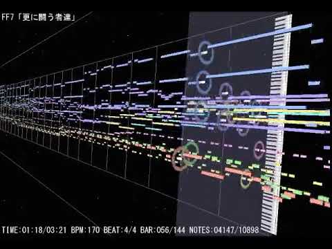 FF7の「更に闘う者達(Those Who Fight Further)」MIDIで作ってみた
