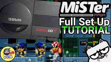 Amiga CD32 | MiSTer FPGA | Full Set Up Guide | Step-By-Step | Amiga Vision