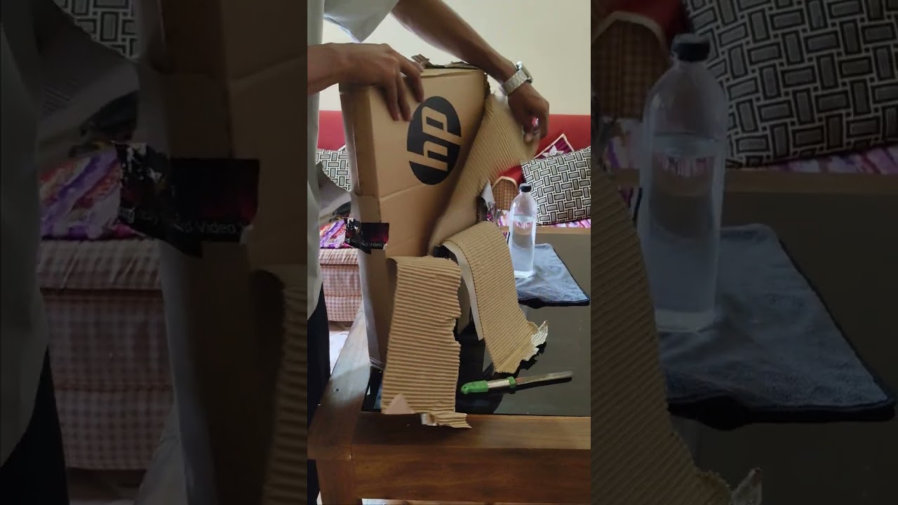 Unboxing Laptop From Snapmint HP G10 AMD athlon 7120u