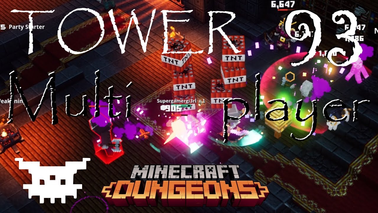 Minecraft Dungeons - Multiplayer Tower 93 (Apocalypse) (No Commentary ...