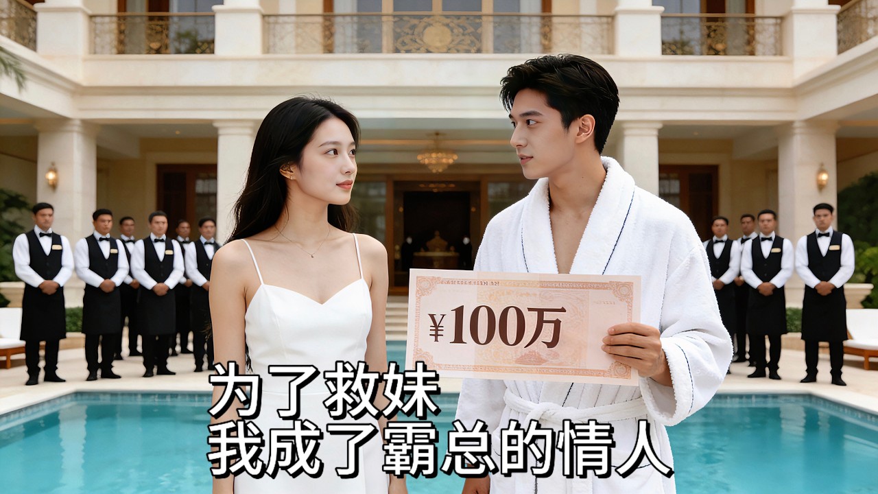 妹妹病危！腹黑霸總甩我支票：當契約情人臥底他哥身邊，我以為他是魔鬼卻被他娶寵上天