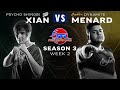 Xian (Seth) vs. MenaRD (Birdie) - Bo3 - Street Fighter League Pro-US - Season 3 Week 2