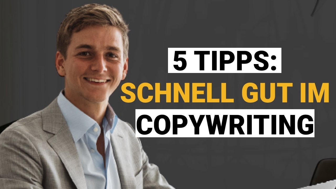 5 Tipps: SCHNELL GUT IM COPYWRITING
