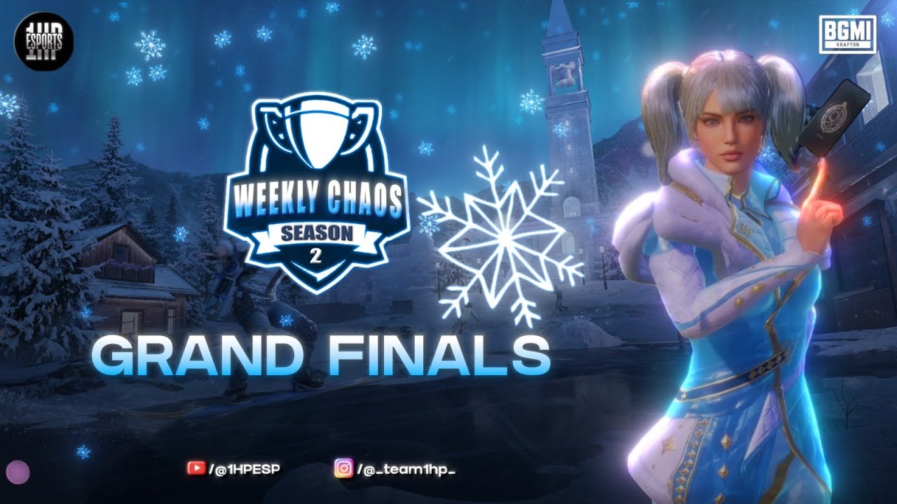 WEEKLY CHAOS S2 GRAND FINALS MATCH 3 | BGMI | 1HP ESPORTS