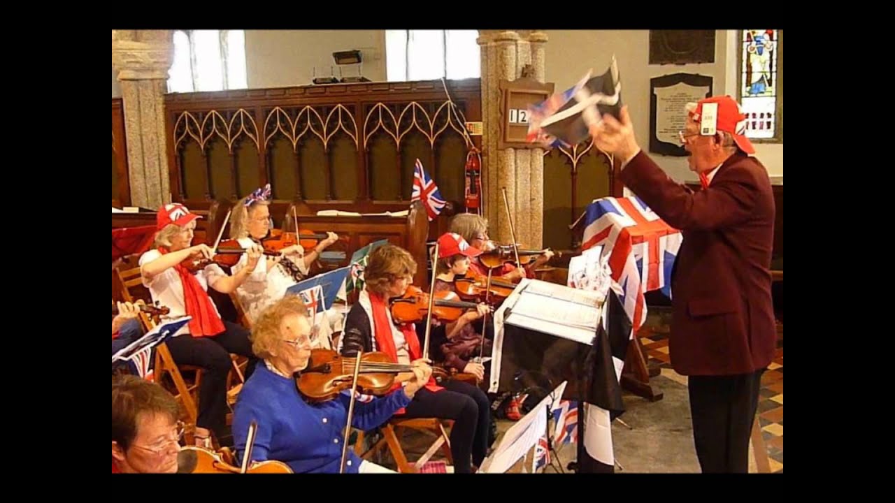 JUBILYMPICS CONCERT   1812 ( BAGS 'O' FUN) St Minver Church.wmv