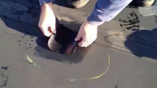 How to Patch a hole on EPDM roof
