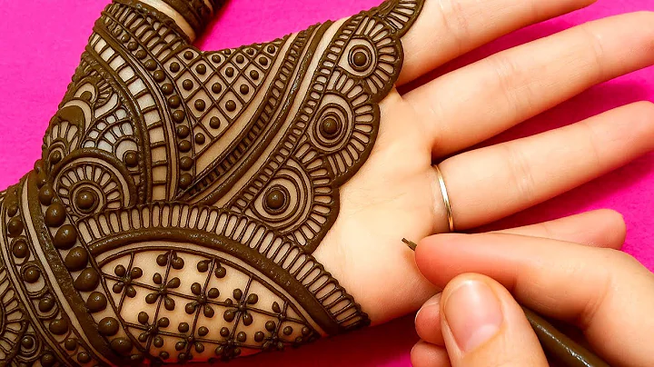 New Easy  bridal fronthand mehndi design | Simple mehndi design | mehndi designs | mehndi