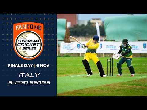 🔴  FanCode European Cricket Series Italy, Super Series 2021 | Finals Day | T10 Live Cricket