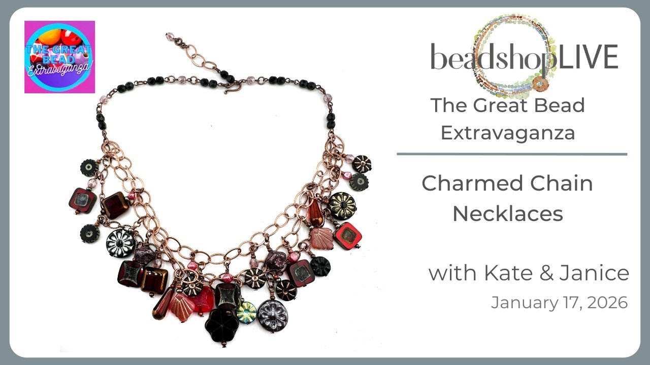 The Great Bead Extravaganza: Charmed Chain Necklaces