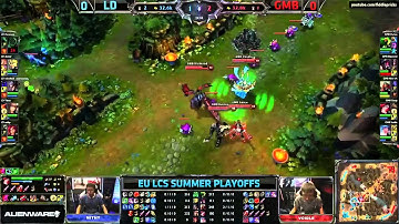 Lemondogs vs Gambit (LCS Summer 2013 EU Semifinals Game 1)