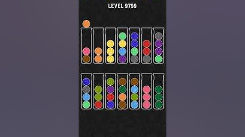 Ball Sort Puzzle Level 9799