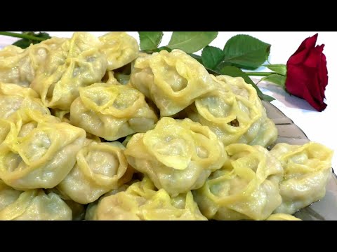 Видео рецепт Манты с мясом