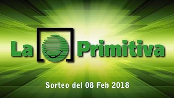 La Primitiva, premio gordo del sorteo del 8 de febrero del 2018