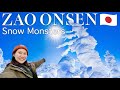YAMAGATA (TOHOKU)🇯🇵 Snow Monsters in Zao Onsen Town☃️ Japan travel vlog #hiddengems