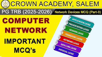 PGTRB 2025 - Computer Network (Important MCQs) - Part 4