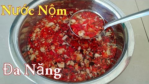 Nước Nộm - Cách pha nước nộm cho mọi món nộm nhanh và tiện lợi hơn./Bếp Của Em