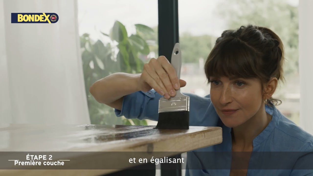 BONDEX : VERNIS 2en1 ASPECT MAT PROFOND