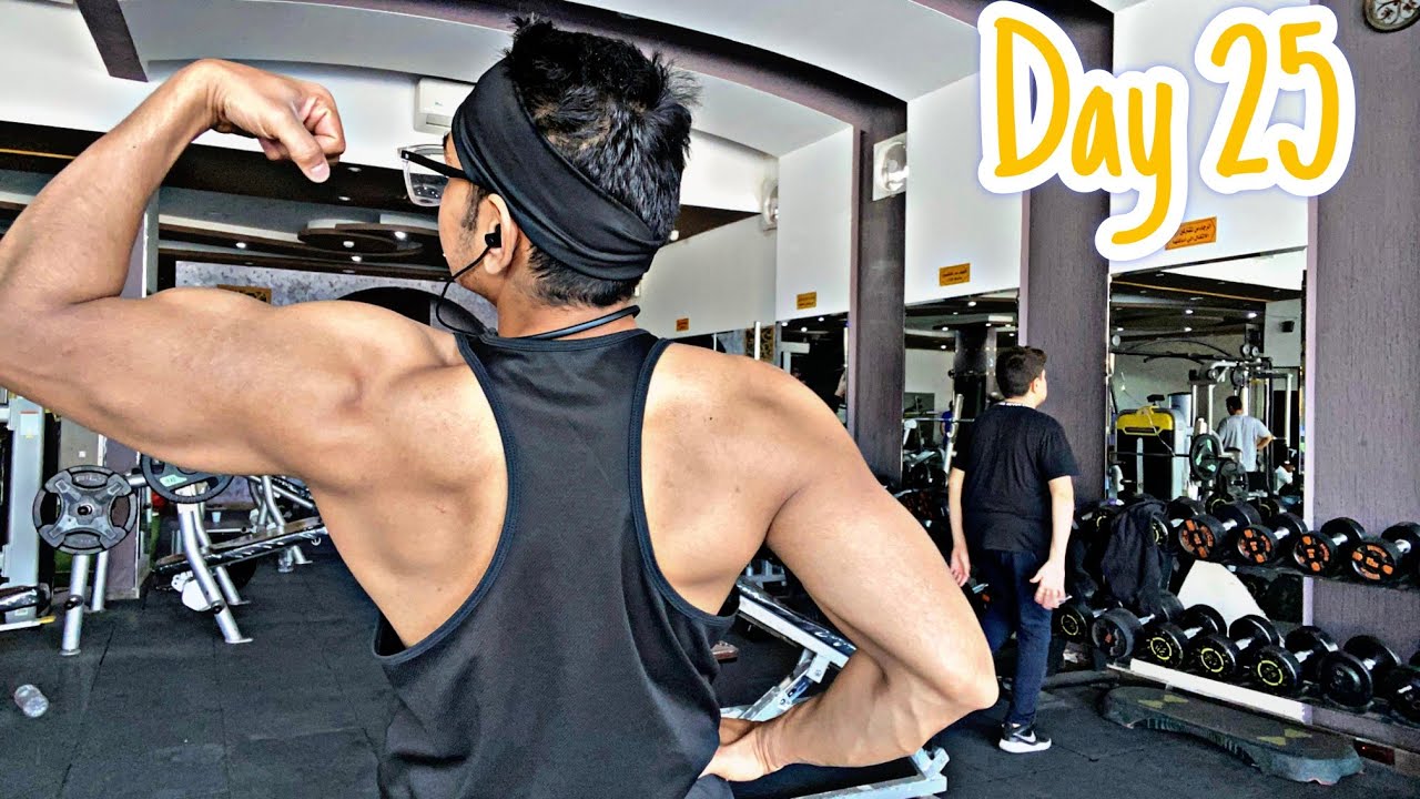 Day 25 of My Fitness Stories || Back Workout || Daily Gym Workout ...