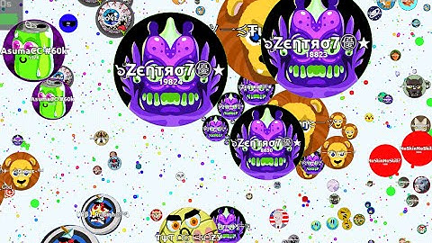 AGAR.IO SERVER TAKEOVER IN 60 SECONDS! - 55 BOTS GAMEPLAY!