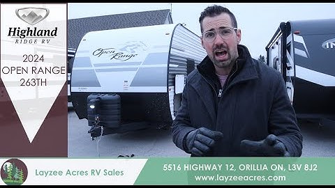 2024 Highland Ridge Open Range 263TH - Violently Handsome! - Layzee Acres RV Sales