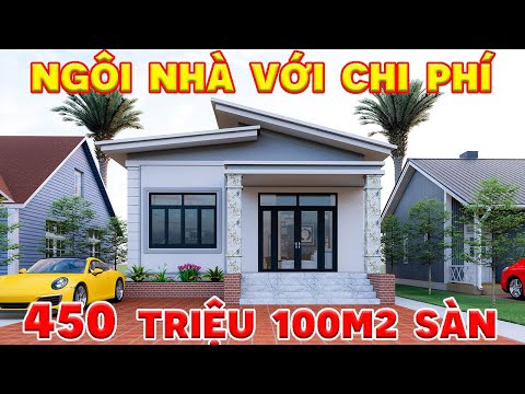 Video Nhà cấp 4 hiện đại.Chi phí xây dựng 400 450 triệu... - youtube