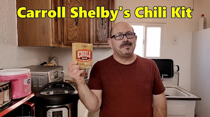 Carroll Shelby's Chili Kit - Prep - Alter - Review...