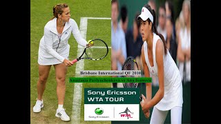 2010 Brisbane QF - Anastasia Pavlyuchenkova vs Ana Ivanovic Highlights