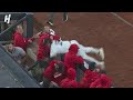 DUGOUT FLIP CATCH! INSANE PLAY 😱