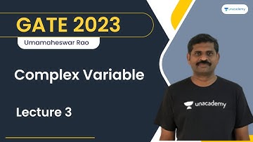 Complex Variable | Lecture 3 | Umamaheshwar Rao | Let