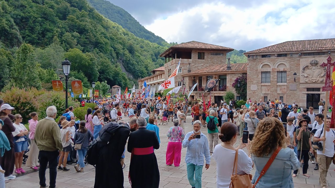 V Peregrinación Nuestra Señora de la Cristiandad España 2025. Llegada de los peregrinos