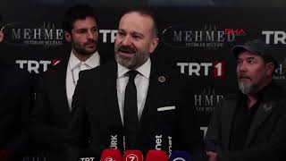 TRT1'in yeni dizisi Mehmed: Fetihler Sultanı'nın galası yapıldı