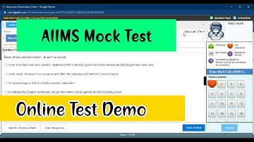 AIIMS bsc nursing mock test | AIIMS online test Demo