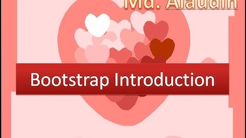 Bootstrap Introduction Part-1