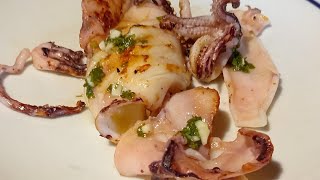 calamari alla piastra 4K (videoricetta n. 1264)