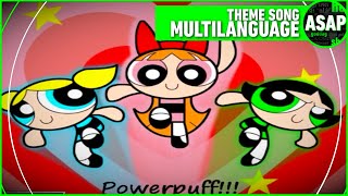 Powerpuff Girls Theme Song Multilanguage requested