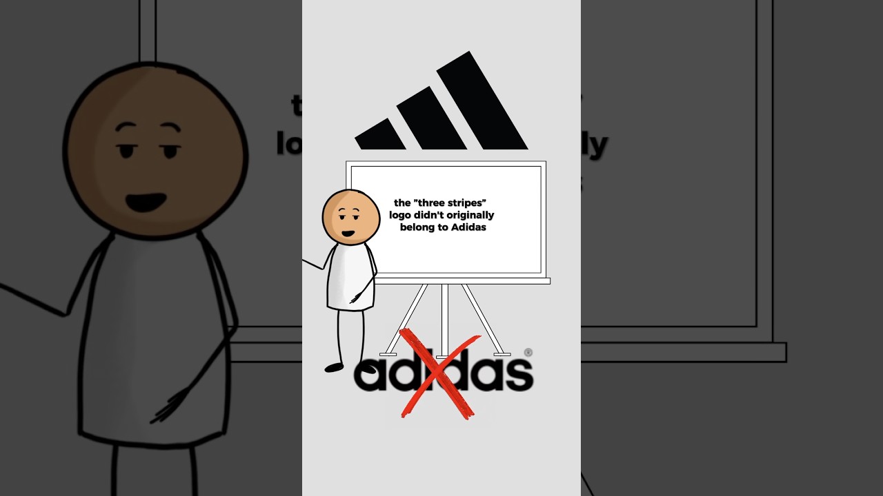 The ”Three Stripes” logo didn’t belong to Adidas