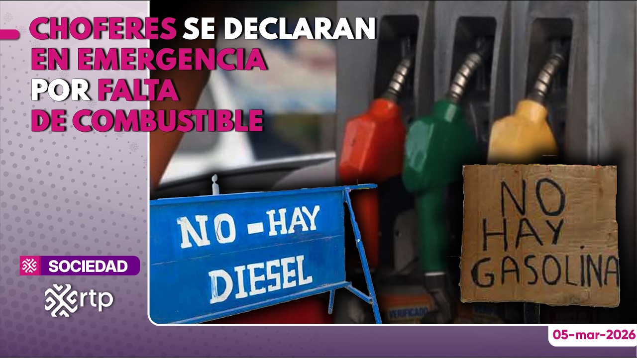 Choferes se declaran en emergencia por falta de combustible - YouTube