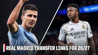 Rodri, Diomandé & Vinícius: Real Madrid's transfer links 👀 | ESPN FC